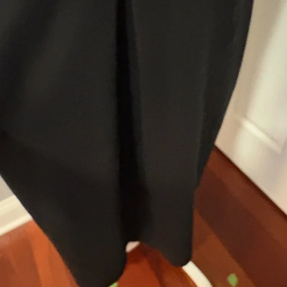 Vintage Michael Tong Black Wool Double-Breasted Long Coat - Picture 9 of 16